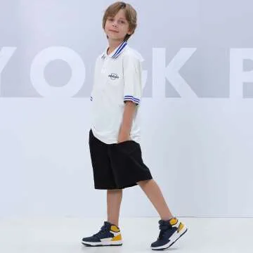 Brooman Kids Basketball High Top Sneakers