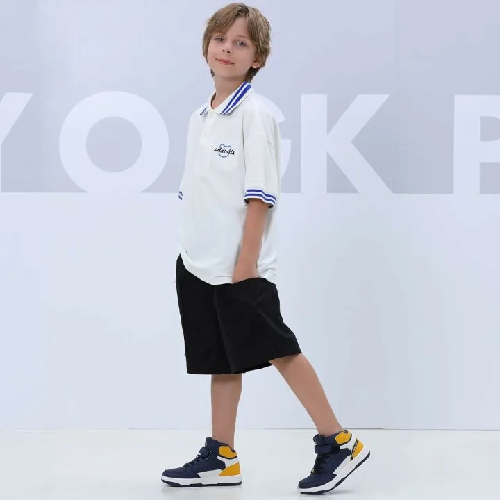 Brooman Kids Basketball High Top Sneakers