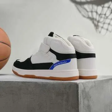 Brooman Kids Basketball High Top Sneakers