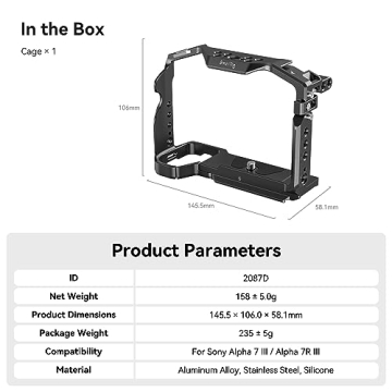 SmallRig A7RIII / A7III Camera Cage for Professional Use