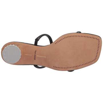 Dolce Vita Noles Disco Heeled Sandal - Glamorous Black Design