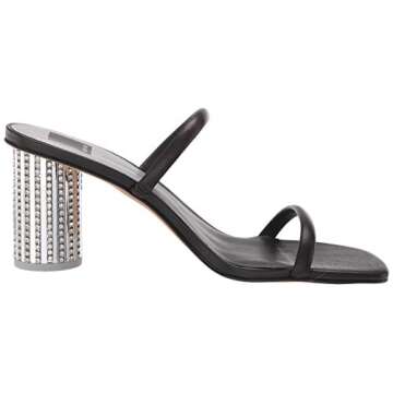 Dolce Vita Noles Disco Heeled Sandal - Glamorous Black Design