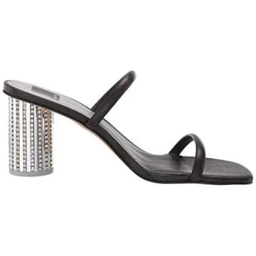 Dolce Vita Noles Disco Heeled Sandal - Glamorous Black Design