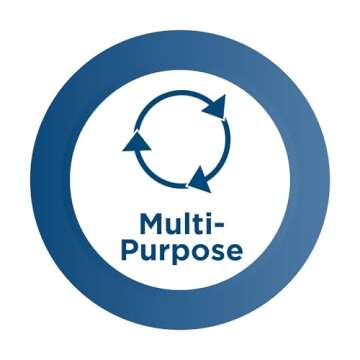 COSCO 4 ft. Straight Folding Utility Table, White, Indoor & Outdoor, Portable Desk, Camping, Tailgating, & Crafting Table