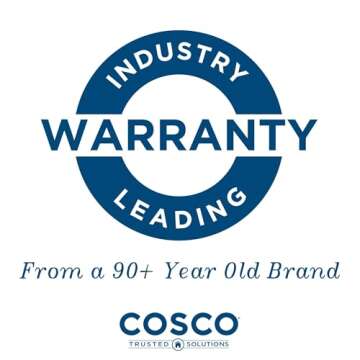 COSCO 4 ft. Straight Folding Utility Table, White, Indoor & Outdoor, Portable Desk, Camping, Tailgating, & Crafting Table