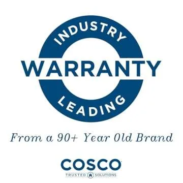 COSCO 4 ft. Straight Folding Utility Table, White, Indoor & Outdoor, Portable Desk, Camping, Tailgating, & Crafting Table