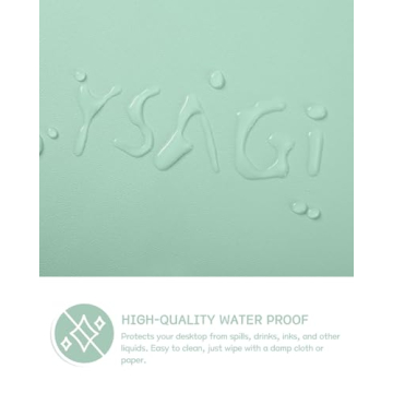 Stylish Non-Slip Leather Desk Mat for Home and Office