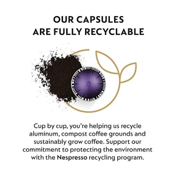 Nespresso Altissio 50 Coffee Capsules for Espresso