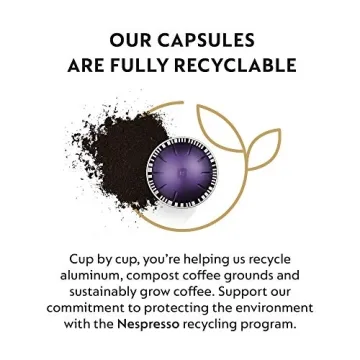 Nespresso Altissio 50 Coffee Capsules for Espresso