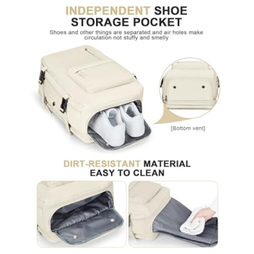 Large Waterproof Laptop Backpack for Travel & Commuting