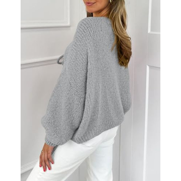 PRETTYGARDEN Tie Front Cardigan for Women - Stylish Comfort