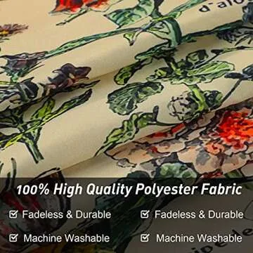 Mixweer Vintage Wildflower Tapestry for Room Decor