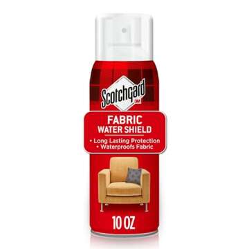 Scotchgard Fabric Water Shield 60 Ounces - Ultimate Water Repellent Protection for Upholstery, Cloth...