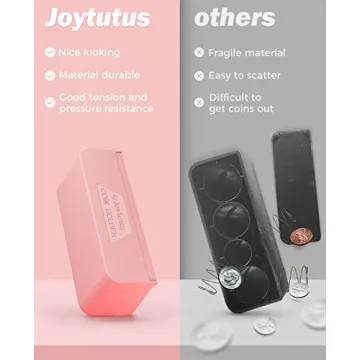 JOYTUTUS Universal Coin Holder for Car Accessories