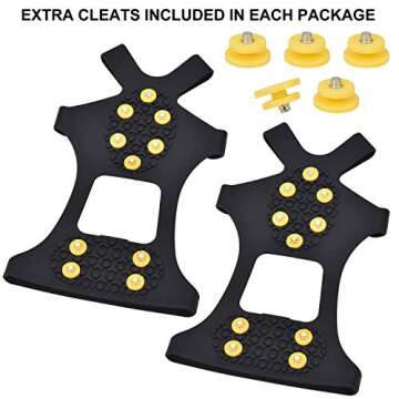 Aliglow Ice Snow Grips: Traction for Winter Safety