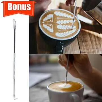 Premium Milk Frothing Pitcher for Latte Art & Coffee