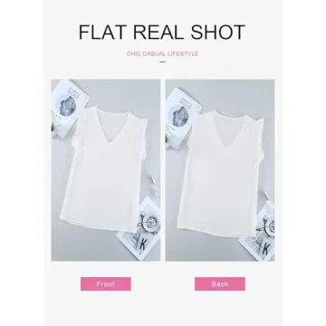 Stylish Dokotoo Women’s V Neck Tank Tops - Summer Ready