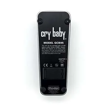 Dunlop Crybaby GCB-95 Classic Wah Pedal with Free Cables