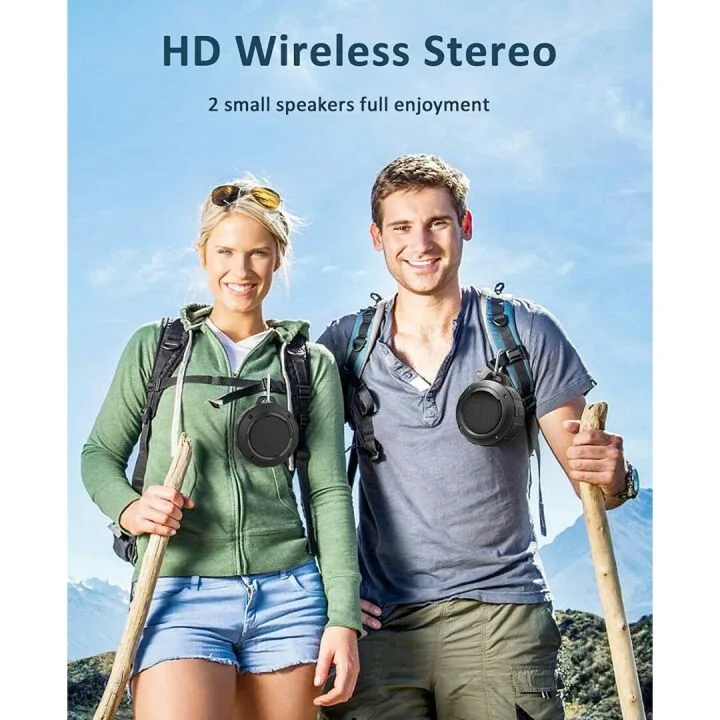 Kunodi Waterproof Bluetooth Speaker for Outdoor Adventures