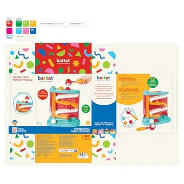 Battat Pound-a-Ball Toy Educational Maze for Toddlers 12M+