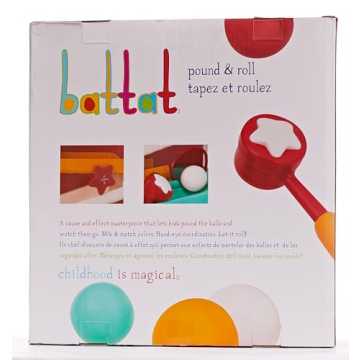 Battat Pound-a-Ball Toy Educational Maze for Toddlers 12M+