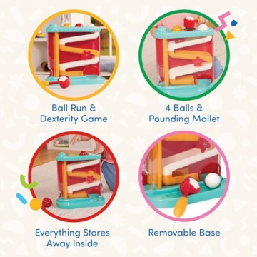 Battat Pound-a-Ball Toy Educational Maze for Toddlers 12M+