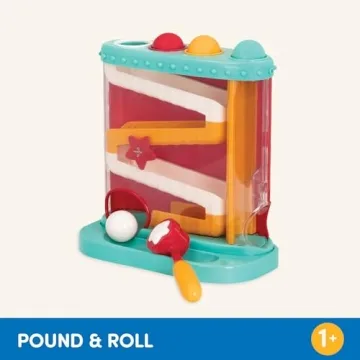Battat Pound-a-Ball Toy Educational Maze for Toddlers 12M+