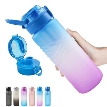 Kerilyn 32oz Leakproof Sports Water Bottle - BPA Free, With Handle & Fruit Infuser