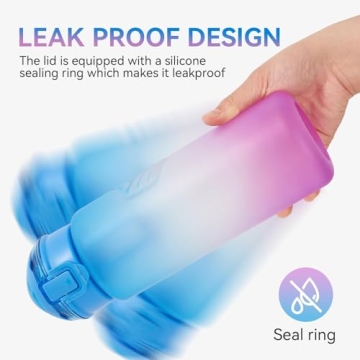 Kerilyn 32oz Leakproof Sports Water Bottle with Infuser