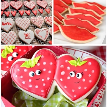 Valentine's Day Heart Cookie Cutter Set - 5 Shapes
