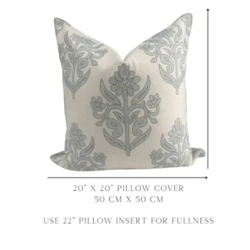 Jillien Harbor Grandmillennial Pillow Cover 20" x 20"