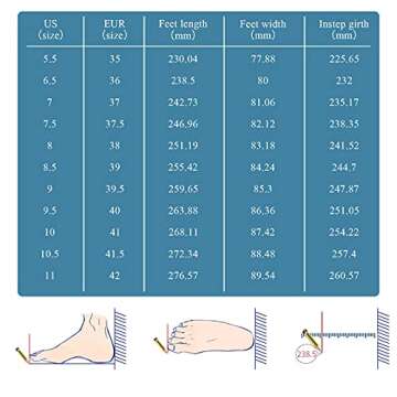 Women's Walking Shoes Sock Sneakers - Mesh Slip On Air Cushion Loafers Pure Black 8.5