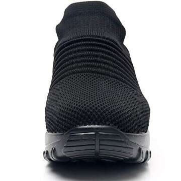 Women's Lightweight Sock Sneakers - Comfortable Walking Shoes