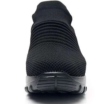 Women's Lightweight Sock Sneakers - Comfortable Walking Shoes