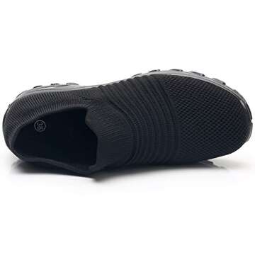 Women's Lightweight Sock Sneakers - Comfortable Walking Shoes