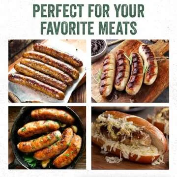 LEM Products Natural Sheep Casings, 19-21mm, Edible Sausage Casings, Stuffs Approximately 15 Pounds, Great for Snack Sticks, Breakfast Sausage Links, and More, 5.1 Ounce Package