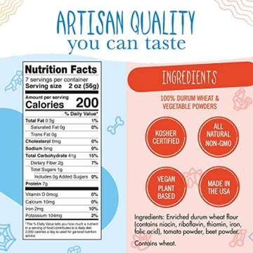 Pastabilities Fun Shaped Pasta for Kids - Eat Your Heart Out Pasta - Valentines and Love Fun Theme, ...