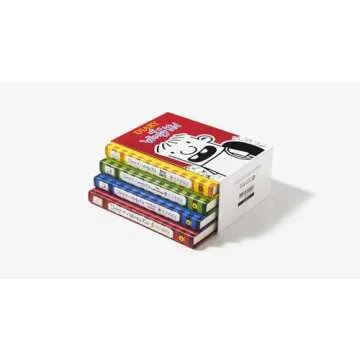 Diary of a Wimpy Kid 1-4 Box Set for Kids Gift