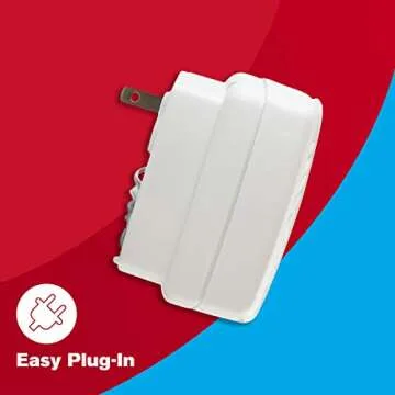 First Alert CO615 Dual-Power Plug-In Carbon Monoxide Detector with Battery Backup and Digital Display, White