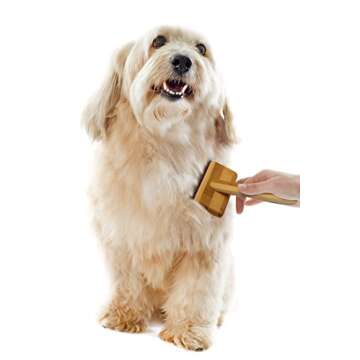 Slicker Dog Cat Grooming Brush - NO.1 for Deshedding Detangling and Dematting Small, Medium and Larg...