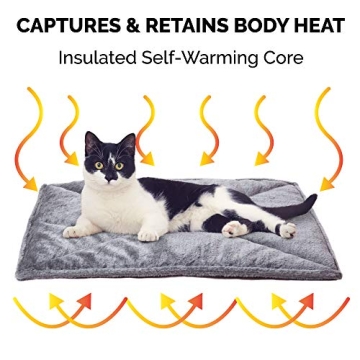 Furhaven ThermaNAP Cat Bed for Cozy Warmth and Comfort
