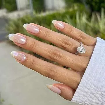 Magic White Pearl Chrome Nail Powder for Glamorous Nails