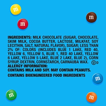 M&M'S Minis Milk Chocolate Candy Family Size 16.9 oz Bag
