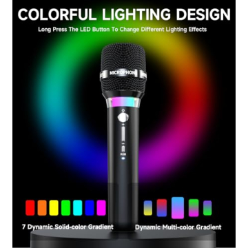 ECHOMUSSY Dual Wireless Microphone - Karaoke Ready!