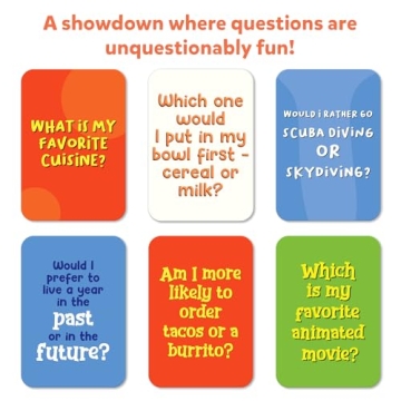 Skillmatics Card Game Who Knows You Best for Family Fun