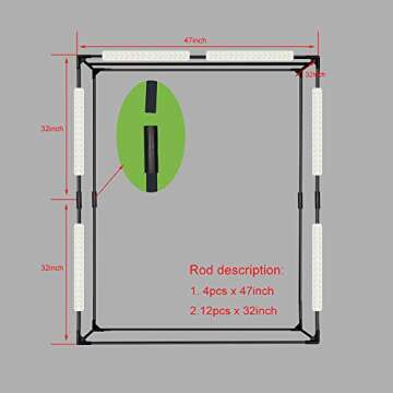 Professional LED Dimmable Photo Light Box Studio