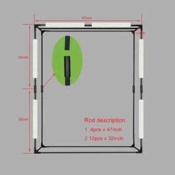 Professional LED Dimmable Photo Light Box Studio