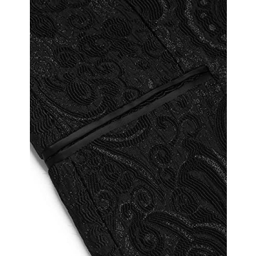 COOFANDY Floral Tuxedo Jacket for Weddings and Events