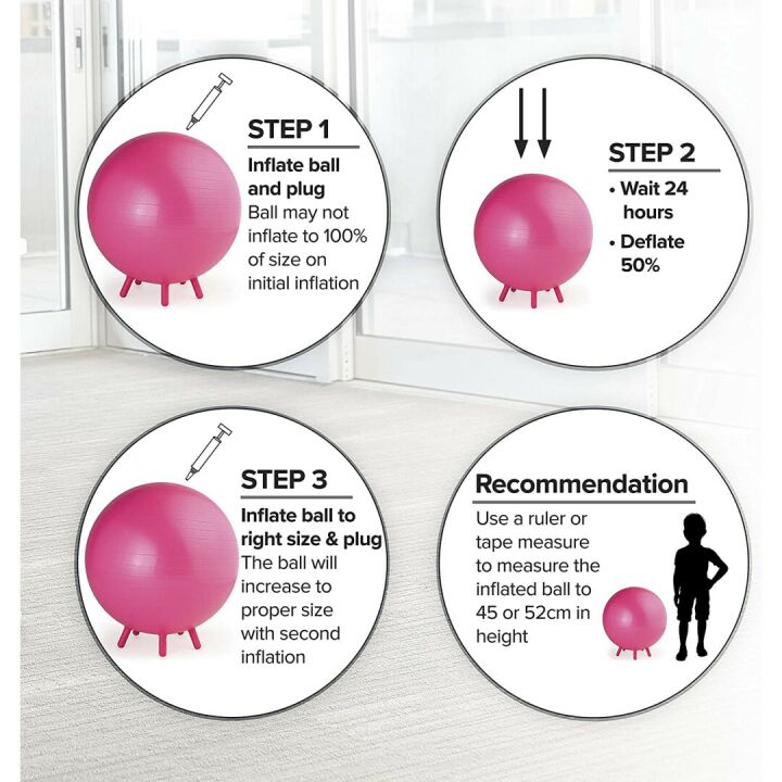 Kids Balance Ball Chair for Active Learning