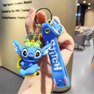 Cute Rawan Fresh Keychains for All Ages - Durable Gift